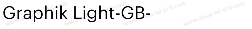 Graphik Light-GB字体转换